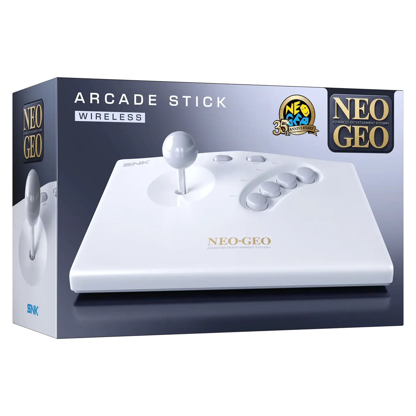 NEOGEO AES+ Arcade Stick (White)